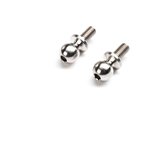 Team Losi Racing Ball Stud, 5.8mm x 6mm, Titanium (2): 22X