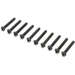 Team Losi Racing Button Head Screw, M3 x 22mm (10)