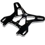 Team Losi Racing Shock Tower, Rear, Aluminum, +2: 8X 2.0, 8XE 2.0