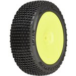 1/14 Hole Shot 3.0 F/R Tire MTD 12mm Yellow Velocity (4) Typhon