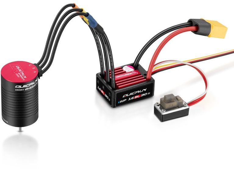 HOBBYWING Quickrun 16Bl30 G2 Esc & 2435Sl 4500Kv G3 Motor Combo