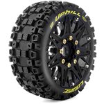 Louise RC Mft B-Uphill Soft 1/8 Buggy Tires, 17Mm Hex, 0" & 1/2" Offset, M