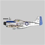 Phoenix Model Manufacturing Co. Fuselage: P-51D Mustang 50-60cc