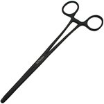 8" Locking Pliers (Hemostat), Stainless Steel (Black Finish)