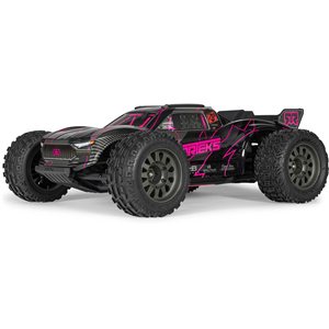 ARRMA 1/10 VORTEKS 223S DSC 2WD RTR Brushless Stadium Truck, Pink