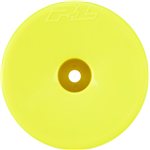 1/10 Velocity F/R 2.2" 12mm Truck Wheels (4) Yellow: 22X-T & T6.