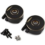 Treal Hobby Vanquish H10 Optic Brass Front Steering Knuckles (Black) (2) (15