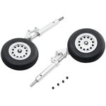 FMS Main Gear Strut Set with Wheels: Avanti 90mm Anniversary