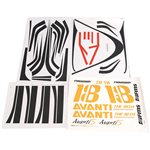 FMS Decal Sheet: Avanti 90mm Anniversary