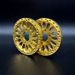 Brass 1.9 "Shield" Wheel Face (2)