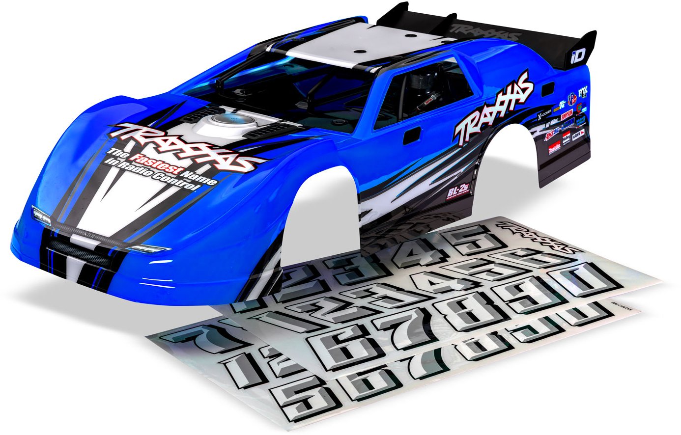 Traxxas SLASH LATE MODEL BLUE BOD