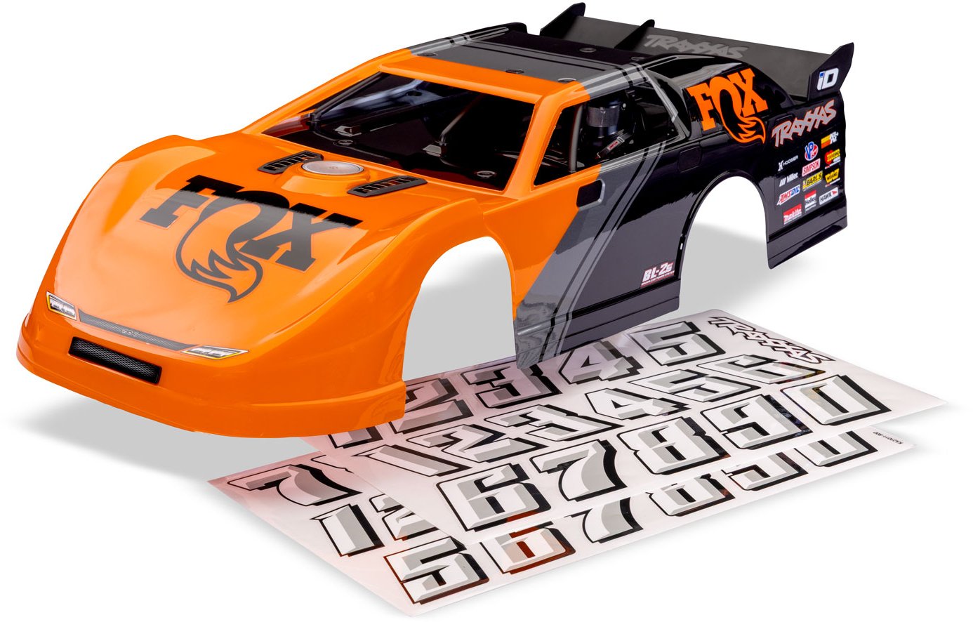 Traxxas SLASH LATE MODEL FOX BODY