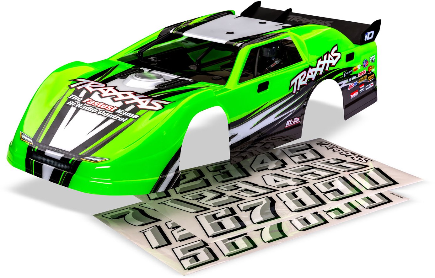 Traxxas SLASH LATE MODEL GREEN BO