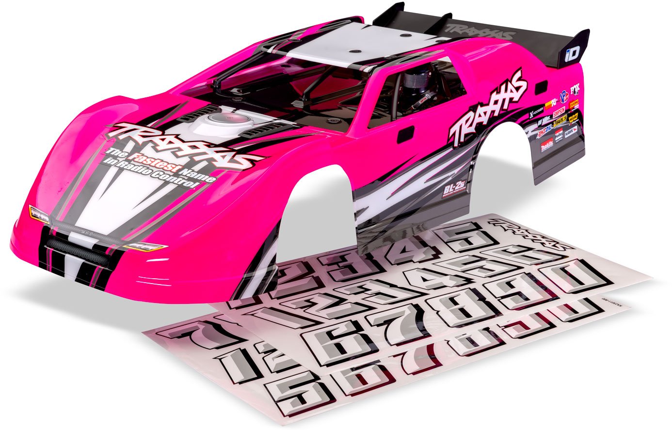 Traxxas SLASH LATE MODEL PINK BOD