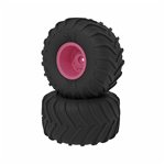 dBoots Chevron MT Tire Set, Glued, Pink