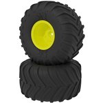 dBoots Chevron MT Tire Set, Glued, Yellow