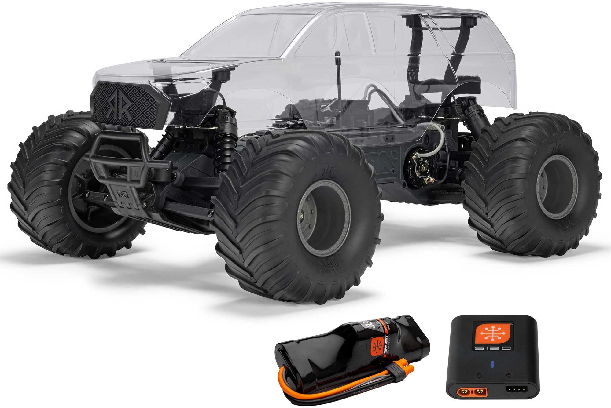 ARRMA 1/10 GORGON 2WD RTA Kit Brushed Monster Truck (Battery & Charger