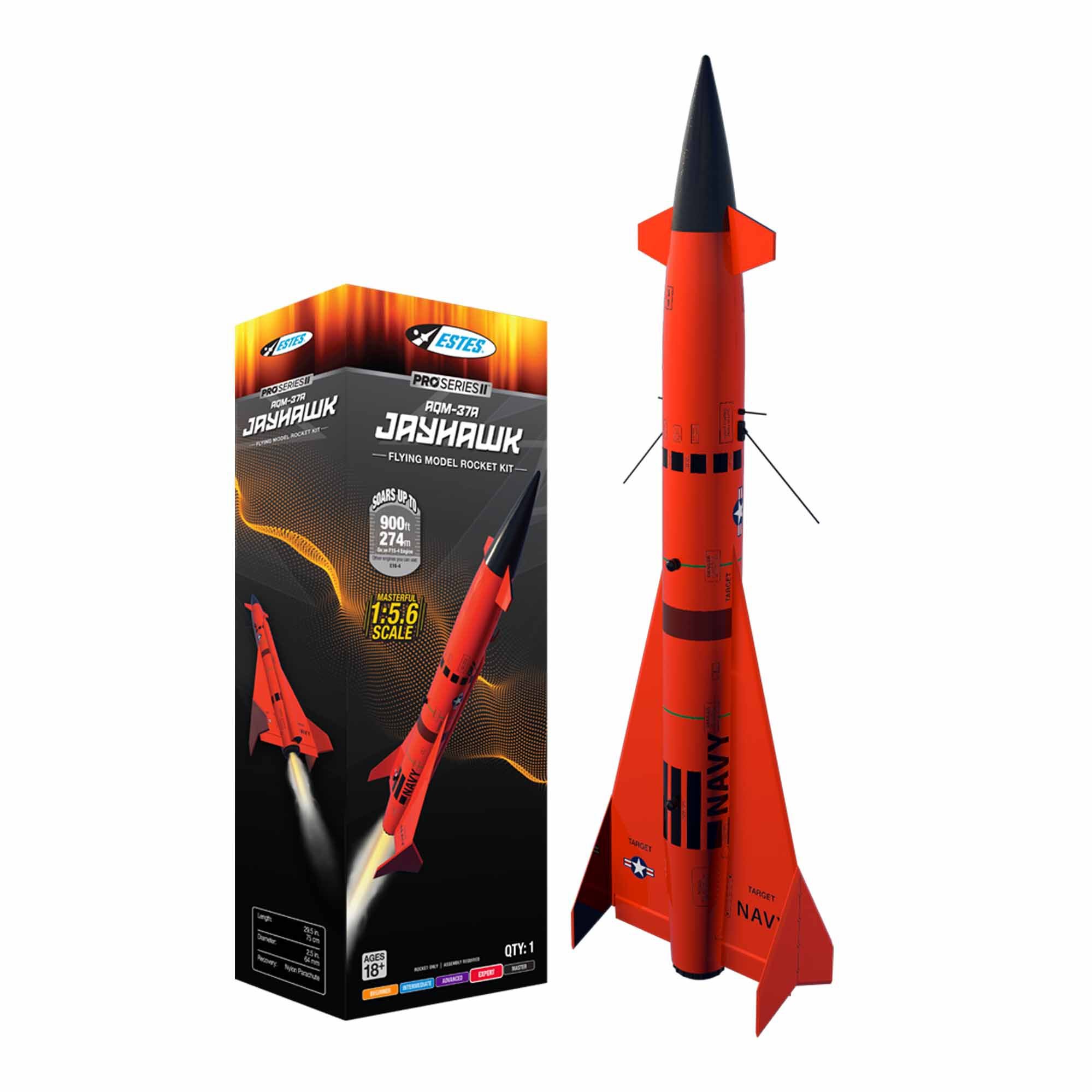 Estes Pro Series Ii Jayhawk Model Rocket