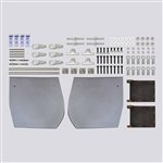 Phoenix Model Manufacturing Co. Inner Gear Doors with Hardware: P-51D 50-60cc