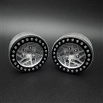 Reefs RC 1.9 "Crossman" Aluminum Beadlock Wheels W/ Hubs (2)