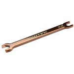 5.5 / 7.0Mm Nut Wrench, Polished Steel
