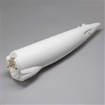 E-Flite Fuselage, Rear: Airbus A320 1.5m Airliner 64mm EDF Jet, White