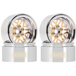Injora 1.9 ModuWheel Brass & Aluminum -9.65mm Offset Wheels for 1/1