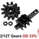 Injora Overdrive Underdrive Gears for SCX24 AX24