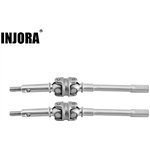 Injora +4mm Double Joint Shafts for SCX24 ProSteer & Planet Front A