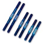 Rc10 4Wd Fin Turnbuckle Set, 6Pc, Burnt Blue