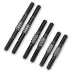 Rc10 4Wd Fin Turnbuckle Set, 6Pc, Stealth Black