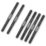 B84 Fin Titanium Turnbuckle Set, 6Pc, Stealth Black