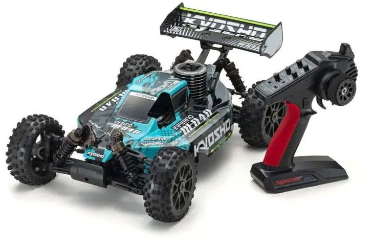 Kyosho 1:8 Scale Radio Controlled .21 Engine Powered 4Wd Racing Buggy R