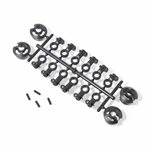 Tekno RC Shock Rod End & Spring Perch Set, 1/8 Tekno MT48 2.0