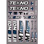 Tekno RC Decal Sheet, 1/8 Tekno MT48 2.0
