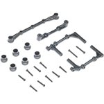 Losi Body Mounts & Hood Support, Zombie: Mini LMT