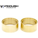 Vanquish Products 2.2 Brass Wheel Clamp Rings (Pair) 1.2 Width