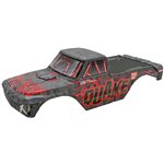 QUAKE Painted Decaled Trimmed Body Set (Red)