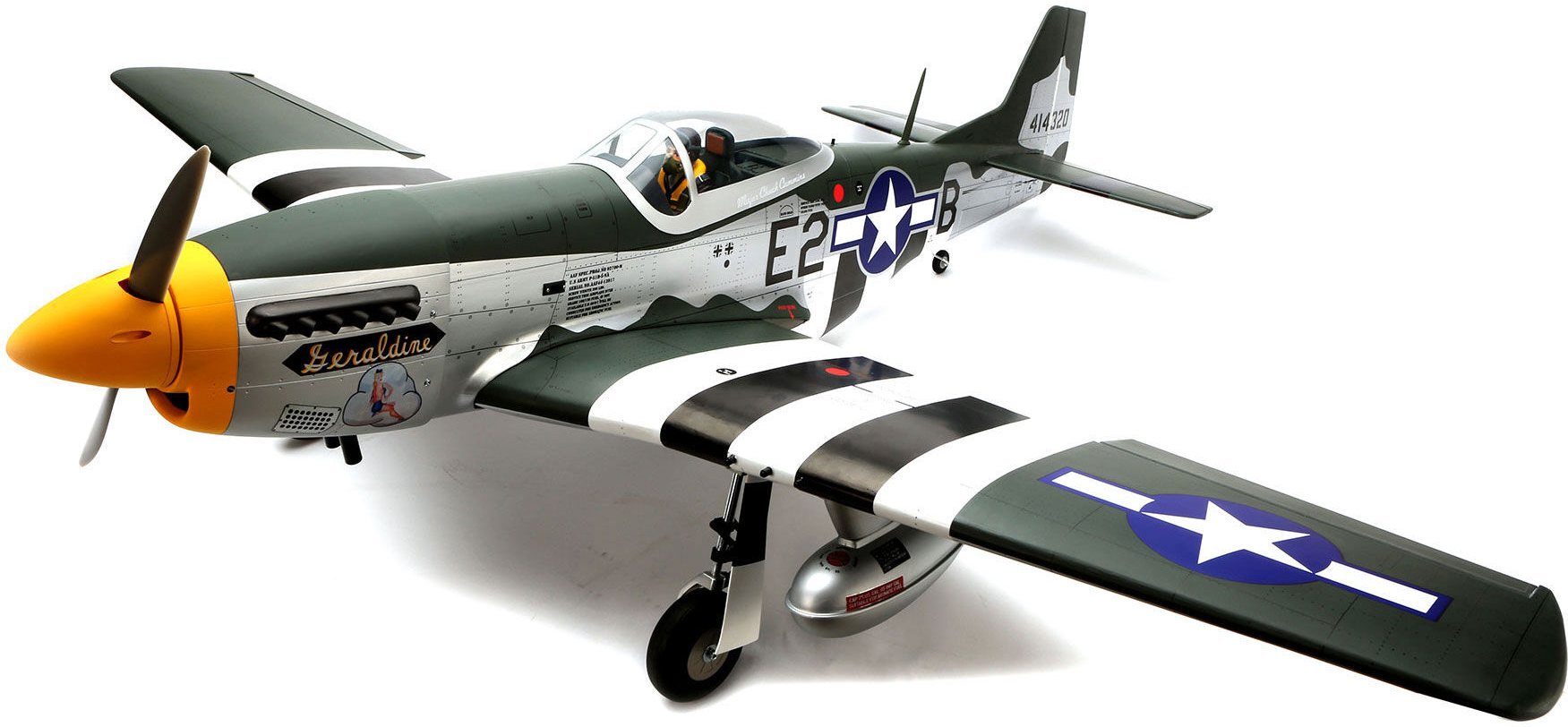 Hangar 9 P-51D Mustang 20cc ARF