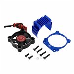 Aluminum Heat Sink & High Volocity Fan, 540 & 550 Size Motors