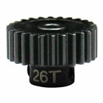 Hardened Steel 26T 0.5 Mod Pinion Gear