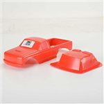 1/18 Pre-Cut Brunt Tough-Color Red Body for Losi Mini LMT