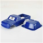 1/18 Pre-Cut Brunt Tough-Color Blue Body for Losi Mini LMT