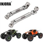 Injora Stainless Steel Drive Shafts with D Shaped Hole for 1/24 Axial A
