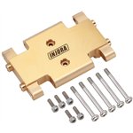 Injora 21g Brass Skid Plate Transmission Mount for 1/24 Axial AX24
