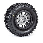 Proline Limited Edition Trencher Pro-Loc F/R Mounted 24mm Gray/Black Imp