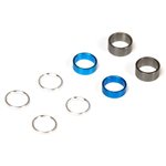 ExoTek 1/4" Axle Spacers Set, 6061 8Pcs