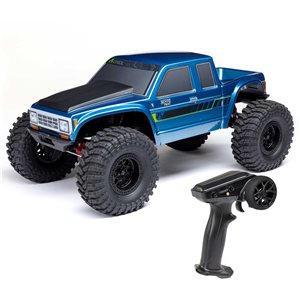 Axial 1/10 SCX10 III Coyote 4X4 RTR Brushed Rock Crawler, Blue