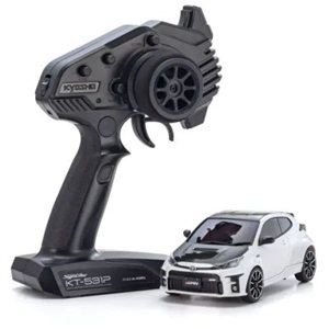Kyosho Mini-Z Awd Toyota Grmn Yaris Rally Package Platinum White Pearl