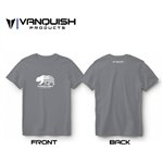 Vanquish Products Bear Badge - T-shirt - Grey L